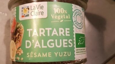 Tartare d algues au sésame et yuzu