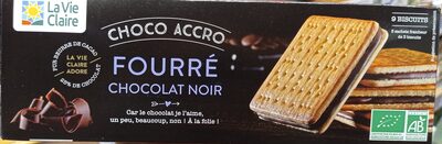 Biscuit Fourré chocolat