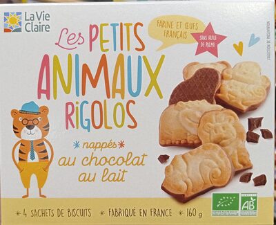 Les P'tits Animaux Nappés Chocolat au Lait