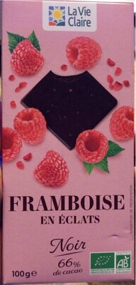 Noir 66% framboise en éclats