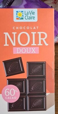 Chocolat noir doux 60% cacao