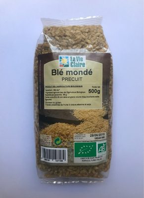 Blé mondé précuit