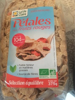 Petales aux fruits rouges