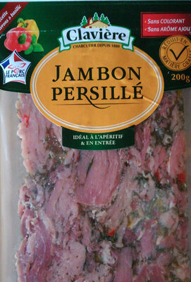 Jambon persillé aux 2 poivrons et basilic