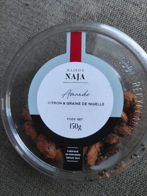 Amande citron e& graine de nigelle