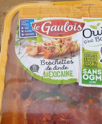 Brochette de dinde mexicaine