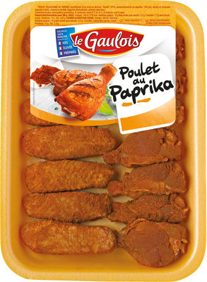 ailes de poulet découpées au paprika