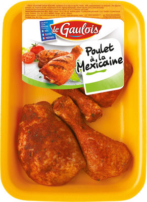 cuisses de poulet découpées à la mexicaine