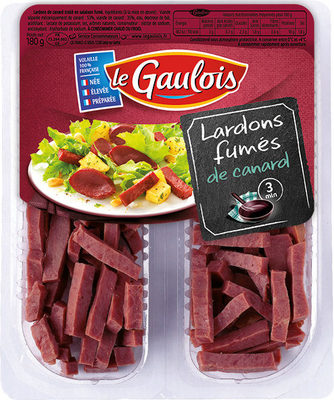 Lardons de canard fumés