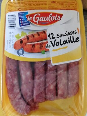 saucisses de volaille