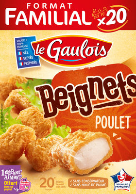 Beignets de poulet x20