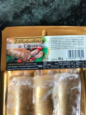 Andouillette au canard