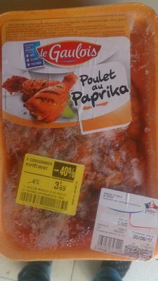 Morceaux de poulet au paprika