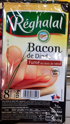 Bacon de dinde fumé au bois de hêtre
