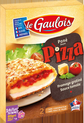 panés façon pizza x2