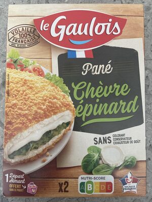 Pané Chèvre épinard