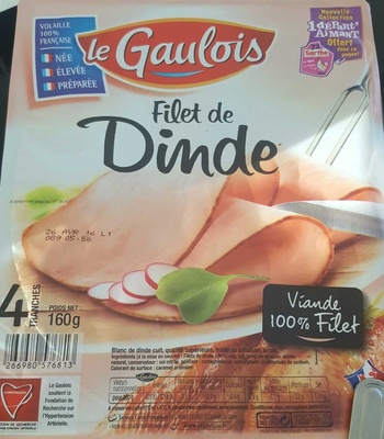Filet de Dinde (4 tranches) front packaging