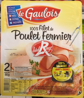 Filet de poulet fermier