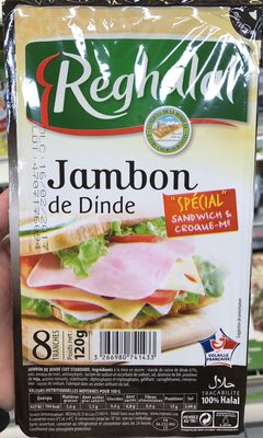 Jambon de dinde Réghalal