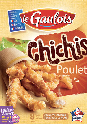 chichi de poulet front packaging