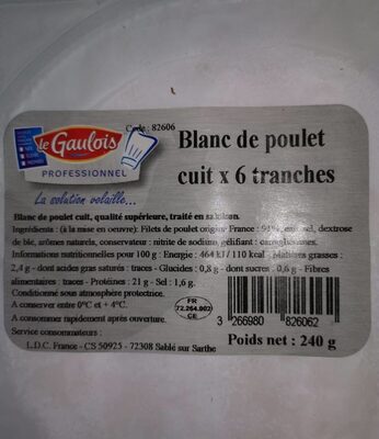Blanc de poulet