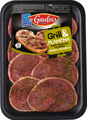 Fines tranches de dinde Herbes de Provence