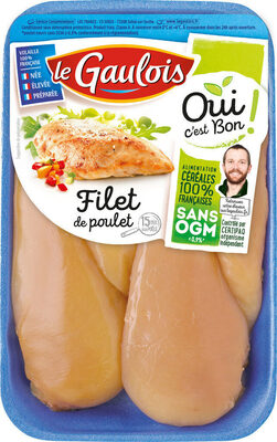 Filet de poulet front packaging