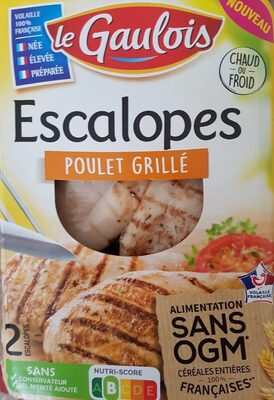 Escalopes poulet grillé