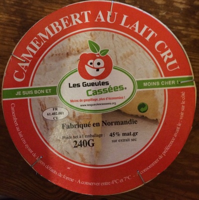 Camembert au lait cru (22% MG)