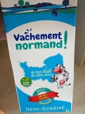 Lait demi écrémé