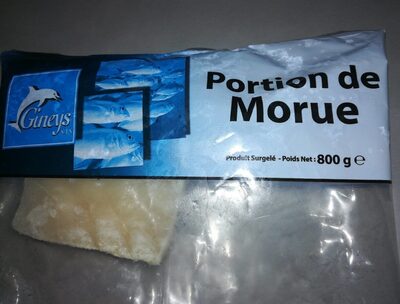 Portion de morue