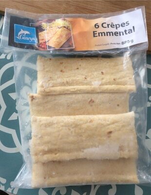 6 Crêpes Emmental front packaging