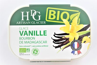 Glace VANILLE BOURBON DE MADAGASCAR BIO front packaging
