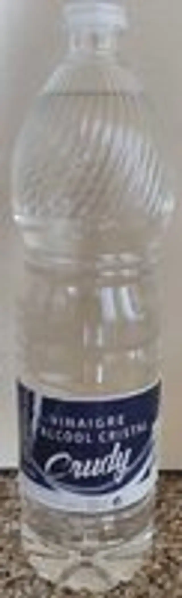 Vinaigre d'alcool cristal