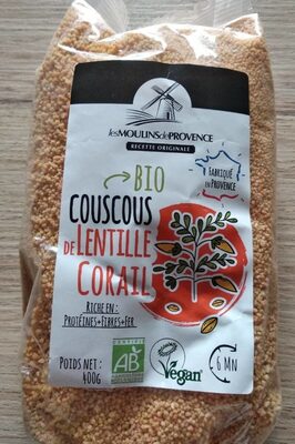 Couscous de lentilles corail