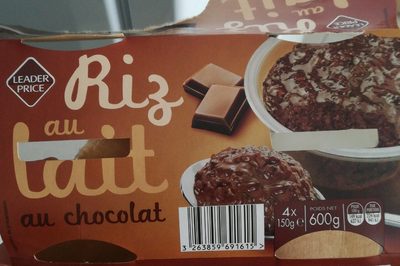 Riz au lait au chocolat