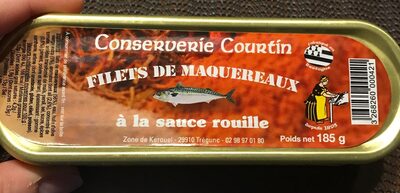 Filets de maquereaux à la sauce rouille front packaging