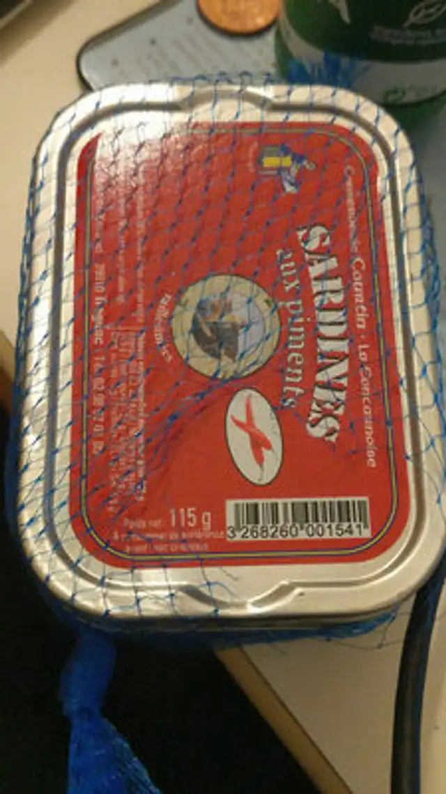 Sardine aux piments nutrition facts table