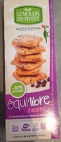 Biscuits équi'libre raisins