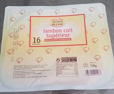 Jambon Cuit Supérieur