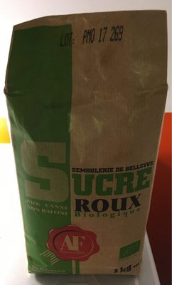 Sucre roux biologique