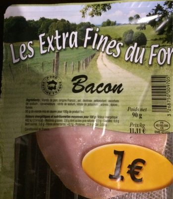 Bacon front packaging
