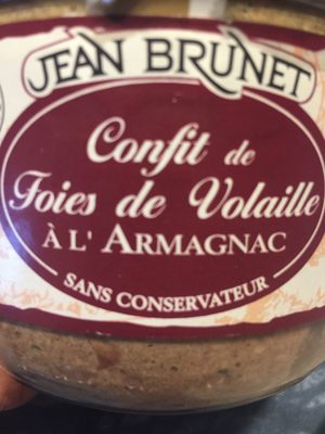 Terrine de foie de volaille à l'Armagnac