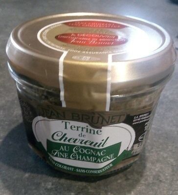 Terrine de chevreuil au cognac