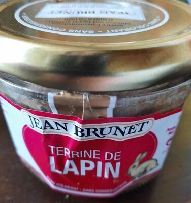 Terrine de lapin jean brunet
