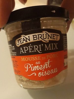 Mousse de porc au piment oiseau front packaging