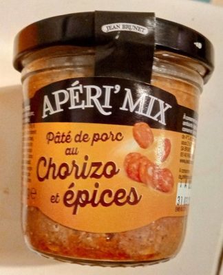 Pâté de porc au chorizo et épices Apéri' Mix