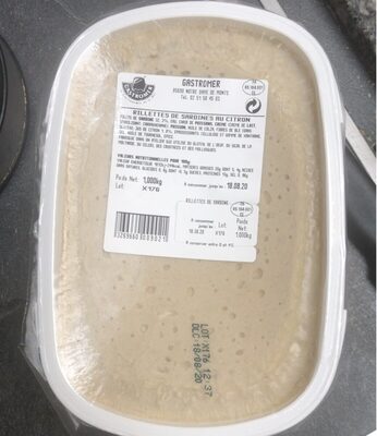 Rillettes de sardine au citron front packaging