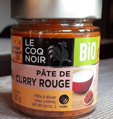 Pate de curry rouge front packaging