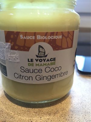 Sauce Coco Citron Gingembre